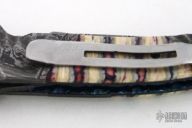 Damascus & Mammoth Tooth Flipper