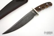 Damascus & Petoskey Stone Fighter