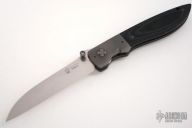 Linerlock Folder - Black G10