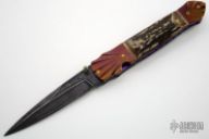 Damascus & Stag Folder