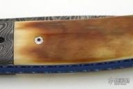 Damascus & Mammoth Ivory Folder