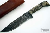 Damascus Fixed Blade