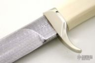 Damascus & Ivory Hunter