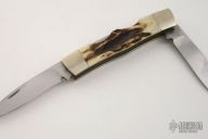 2 Blade Mid-lock Folding Knife