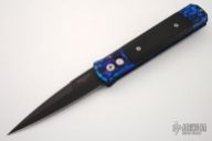 Godfather 909BT - Jazz Handle / Black G10 Inlays / Black Blade