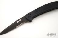 Eagle Black Serrated Auto