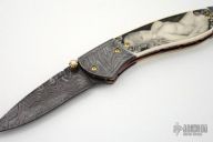 Nude Damascus Folder