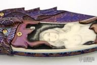 Nude Damascus Folder