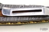 Damascus & Mammoth Ivory Flipper