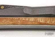 Large Sebenza 21 - Wood (Syringa Inlay w/ H/C River of Fire)