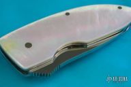 Pearl Framelock Money Clip