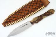 Boot Knife - Spalted Maple