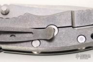 XM-18 Framelock Flipper - 3 1/2" (Tumble Finish / Black & Green G10)