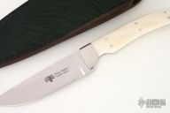 Warthog Ivory Drop Point Hunter