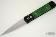 Godfather Blade Show '03 - Green Burl Wood Inlays / MP Blade (#18 of 25)
