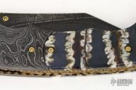 Assisted Damascus & Mammoth Tooth Karambit Flipper