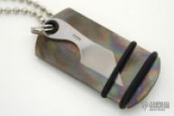 Titanium Dog Tag Knife