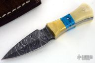 Mini Damascus Dagger