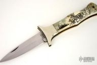 Bone Lockback Stiletto