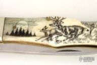 Bone Lockback Stiletto