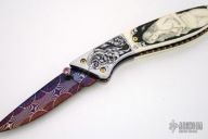 Nude Damascus Folder