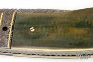 Damascus & Mastodon Ivory Folder