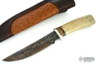 Large Damascus Hunter