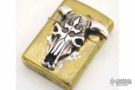 Skull Zippo #1