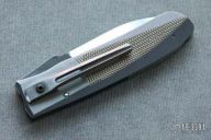 Titanium Liner Lock with Clip