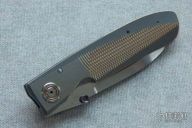 Titanium Liner Lock with Clip