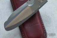 Titanium Liner Lock with Clip