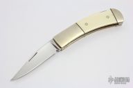 Lock Back Ivory Folder