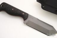 Carbon Fiber - Tanto - Fixed Blade
