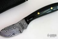 Mini Damascus Fixed Blade