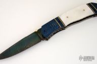 Damascus & Mother of Pearl Folder