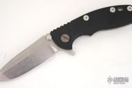 XM-18 Framelock Flipper - 3" (Tumble Finish / Black G10)