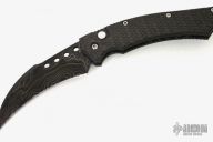 Damascus & Carbon Fiber Hawk