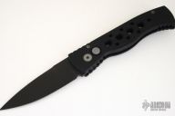 TR-2 - Black Handle / Black Plain Edge