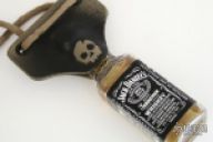 Poison Holder - Tan with Skull