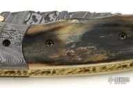 Damascus & Mammoth Ivory Folder