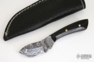 Mini Damascus Fixed Blade