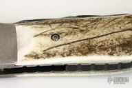 Damascus Linerlock Folder