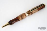 Cocobolo and Cherrywood Pen