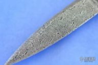 Damascus Folding Dagger - Liner Lock