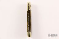 Damascus and Mammoth Ivory Lockback