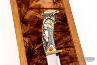 Carved Stag Hunter #2184