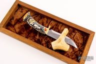 Carved Stag Hunter #2184