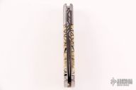 D4 Wharncliffe Lockback - Damascus and Mammoth Ivory