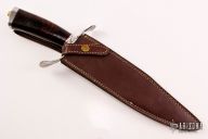 Feather Damascus Bowie