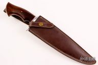 Feather Damascus Bowie